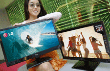 LG Titreşimsiz 3D Ekranlar Sunuyor