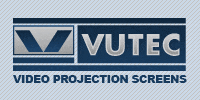 Vutec presenteert 3D-ready projectieschermen