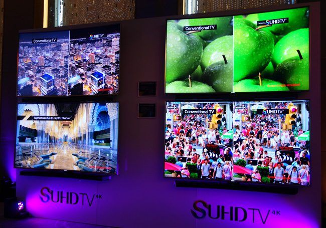 تعلن شركة Samsung عن أسعار / توفر أجهزة تلفزيون UHD لعام 2015