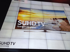سامسونج تعرض تلفزيون KS9800 SUHD الرائد الجديد في برنامج Spring Line Show