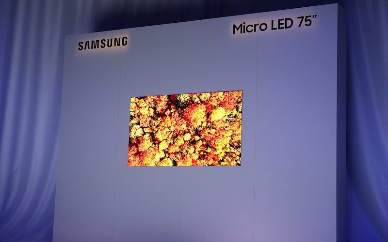 Samsung ridimensiona il muro per adattarlo al muro