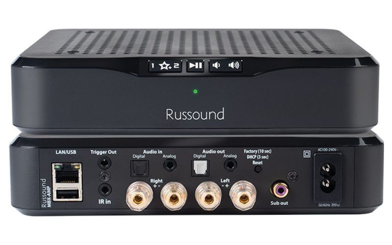 تمت مراجعة مكبرات الصوت في السقف من نوع Russound MBX-AMP و IC-620