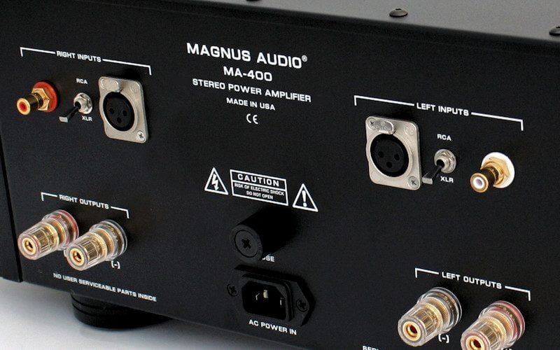 Penguat Stereo Magnus Audio MA-400 Disemak