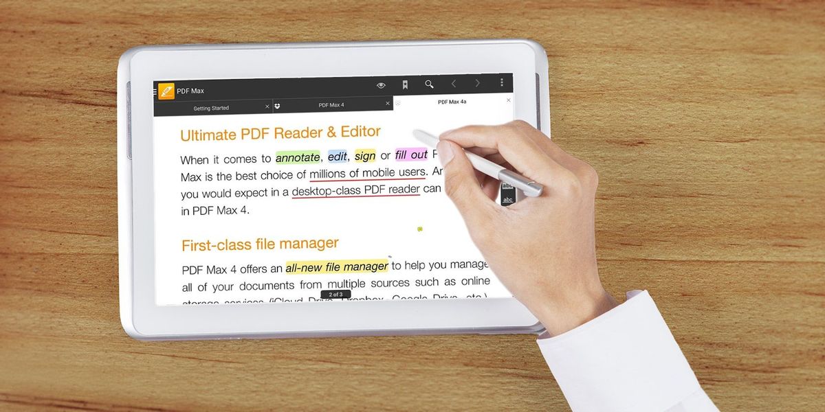 Las 5 mejores aplicaciones de lectura, edición y anotación de PDF para Android