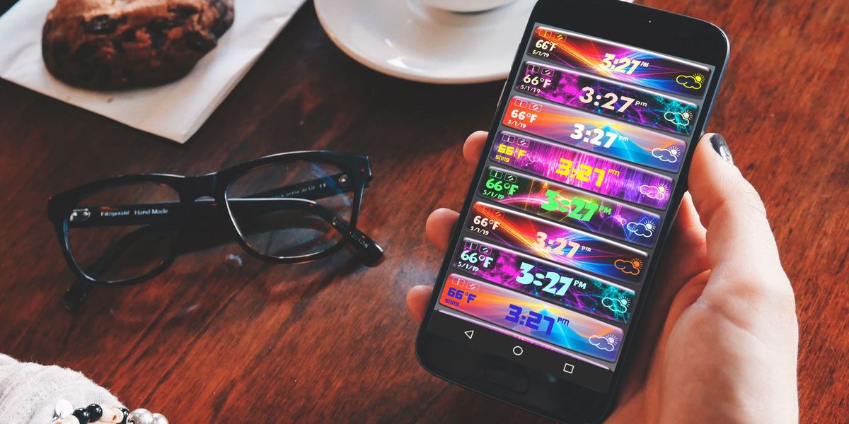 12 labākie bezmaksas Android pulksteņa logrīki, kas stilīgi nosaka laiku