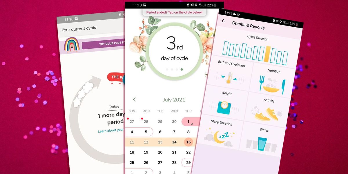 Les 8 millors aplicacions gratuïtes de seguiment de períodes per a Android