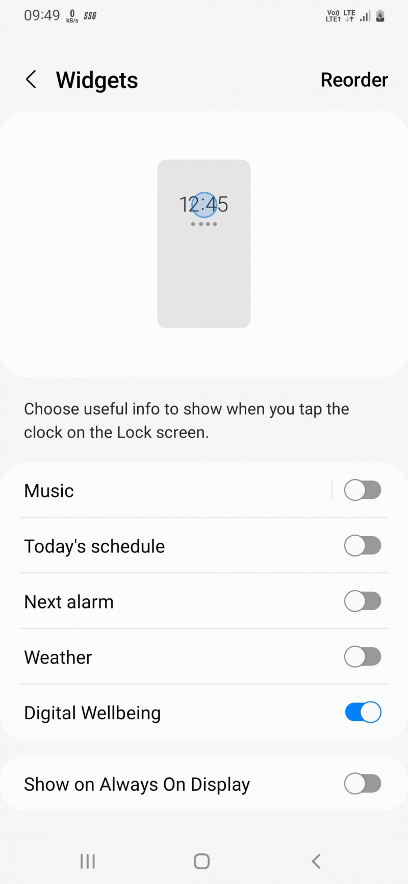 كيفية استخدام أدوات قفل الشاشة على هاتف Samsung الخاص بك