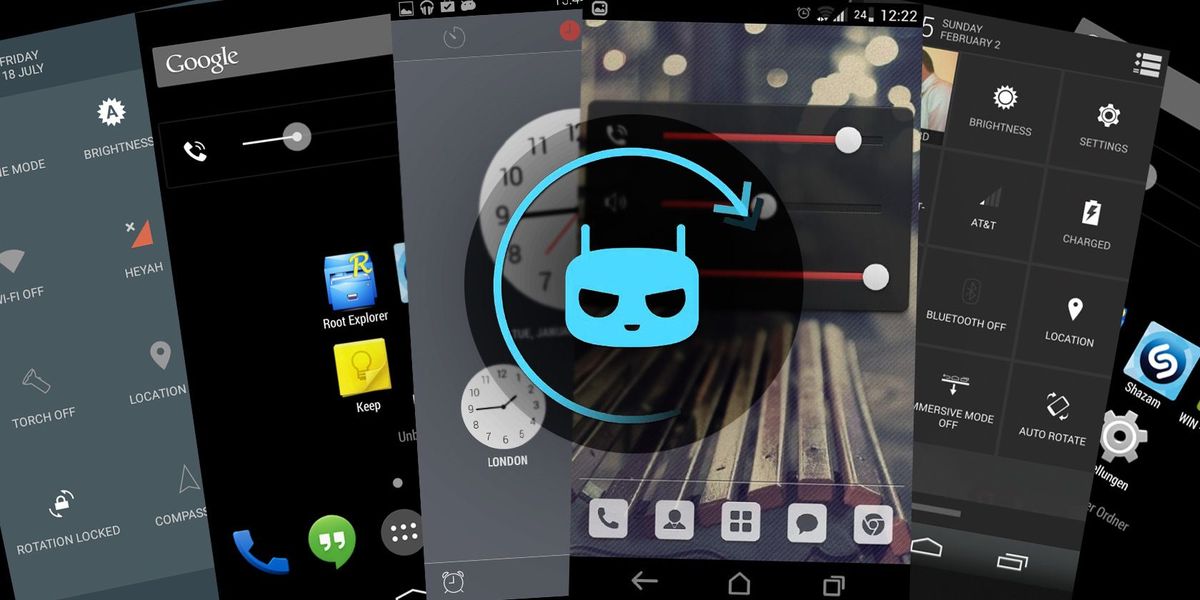 De beste CM11 -temaene for Android -enheten din