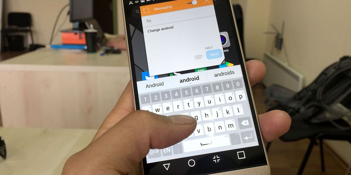 Android için 4 Büyük Kıdemli Dostu Klavye ve Simge