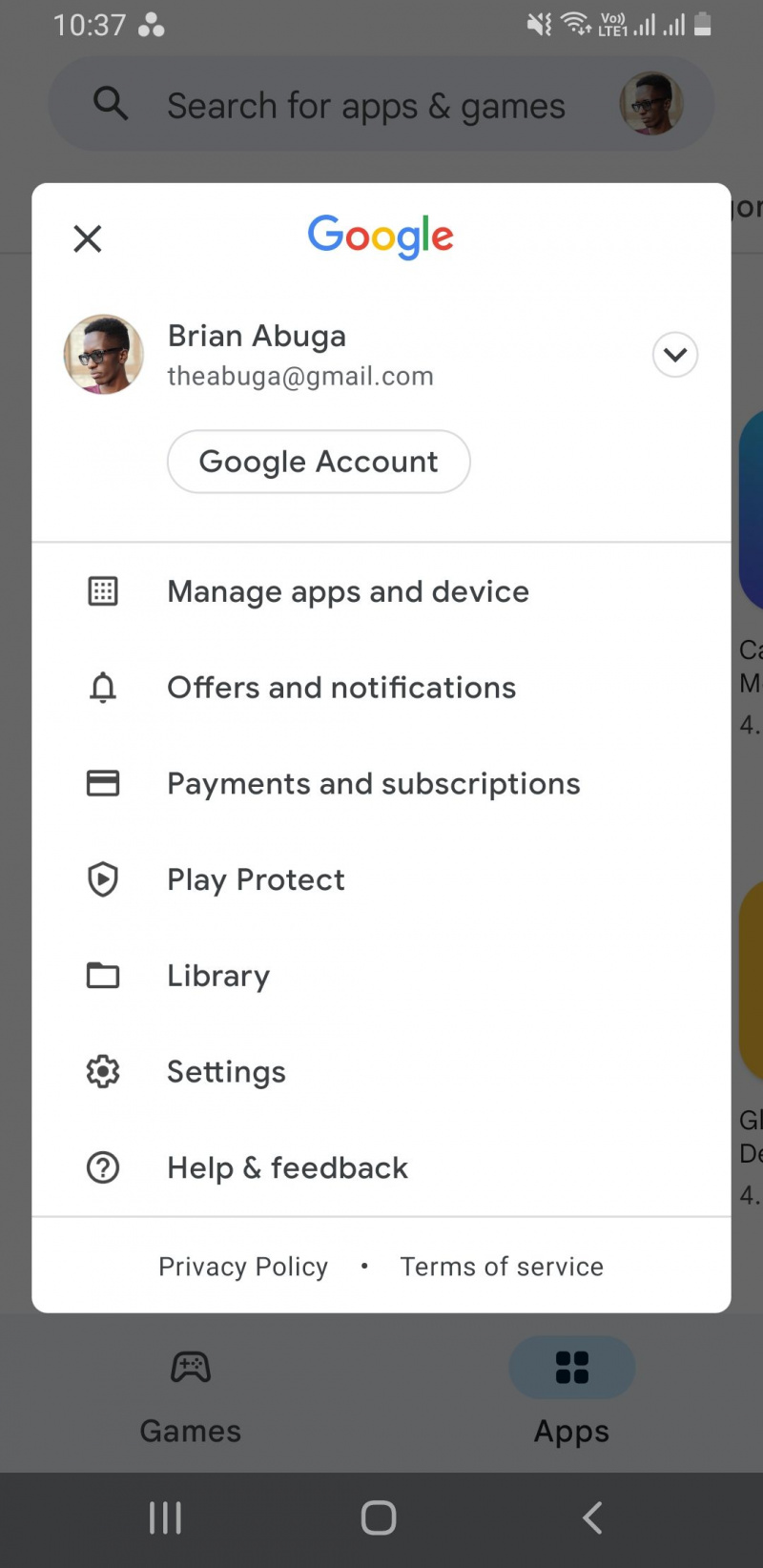 كيفية إضافة بطاقة دفع على متجر Google Play