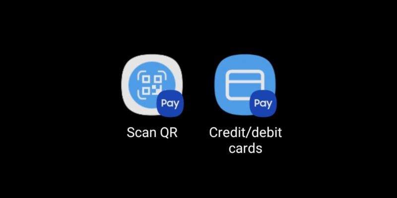   קיצורי דרך של Samsung Pay