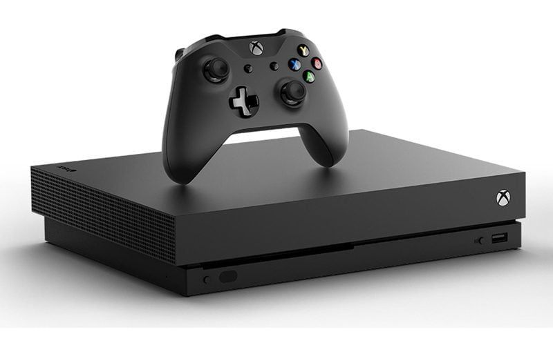Console de jeu Xbox One X examinée