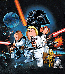 Parodi Family Guy Star Wars Hadir di Blu-ray