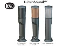 Terra reproduktory dodávajú kombináciu vonkajšieho osvetlenia a zvukového systému LuminSound