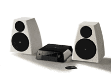 „Meridian“ pristato kompaktišką garsiakalbių / stereo garso sistemą