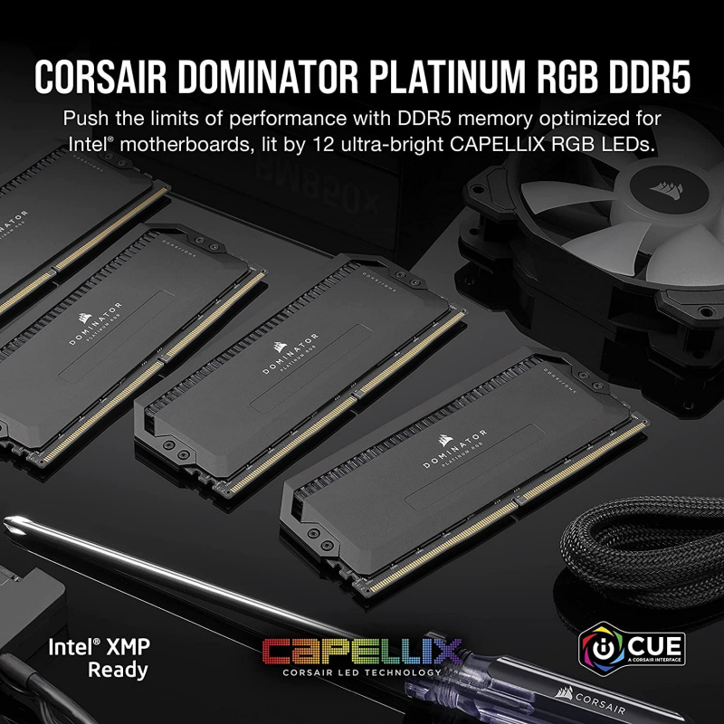   Corsair DOMINATOR PLATINUM RGB DDR5