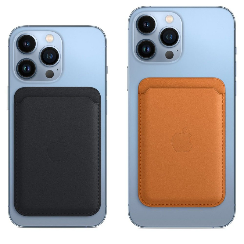   Skórzany portfel Apple iPhone z MagSafe dołączany do iPhone’a 13 Pro i 13 Pro Max