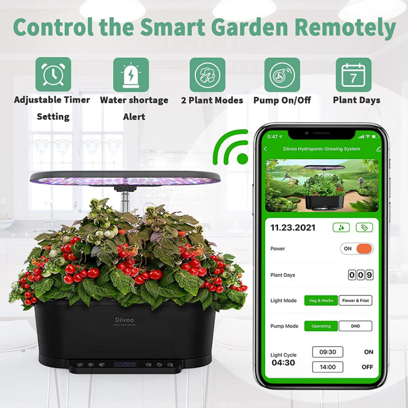   التطبيق Diivoo Smart Indoor Garden