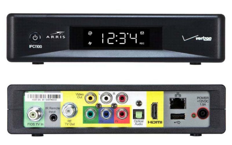 Frontier / Arris IPC1100 FIOS DVR pregledan