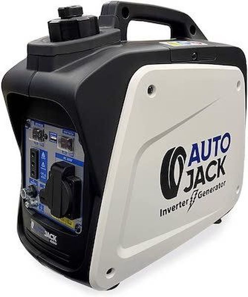 Autojack 800w 2,6hk 4-takts benzin inverter generator
