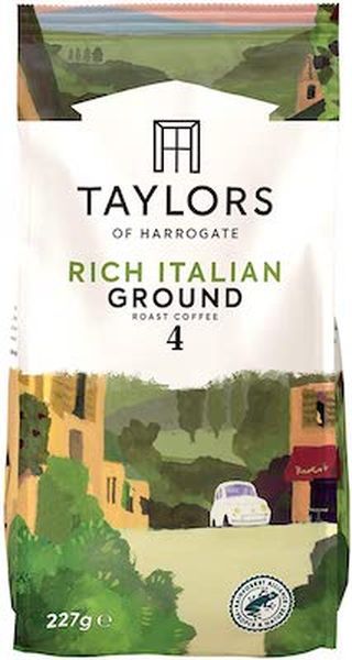 Taylors of Harrogate Rich italialainen jauhettu kahvi