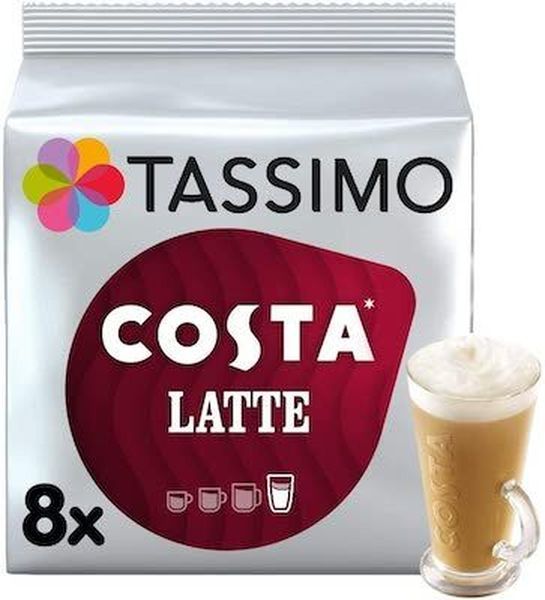 Tassimo Costa Latte -kahvipalat