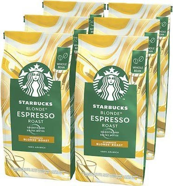 Starbucks blonda espresso rostade kaffebönor