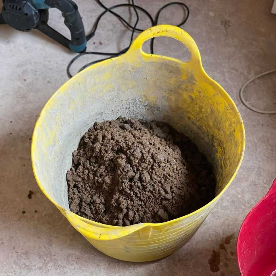 hur man gör cementblandning