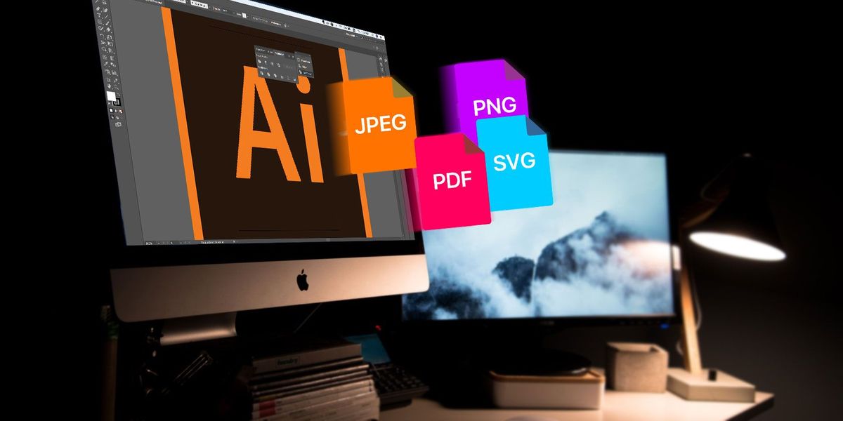 Comment enregistrer des fichiers Adobe Illustrator dans d'autres formats : JPEG, PNG, SVG, etc.