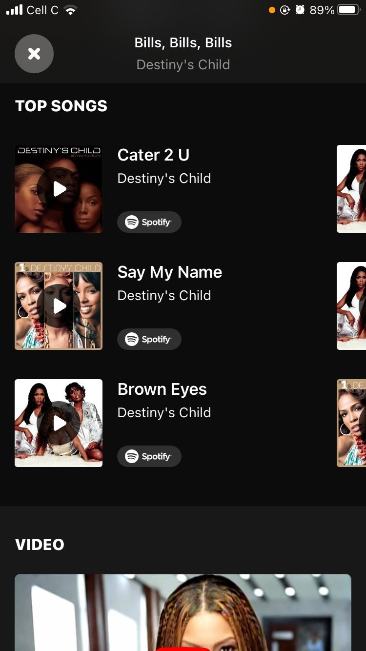  destino's child's top songs on shazam track page