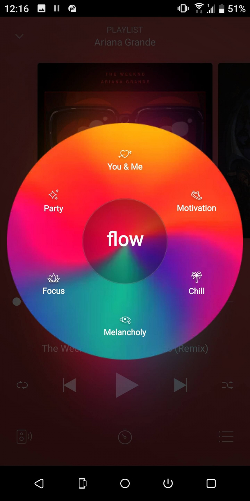   Playlist ng Deezer Flow