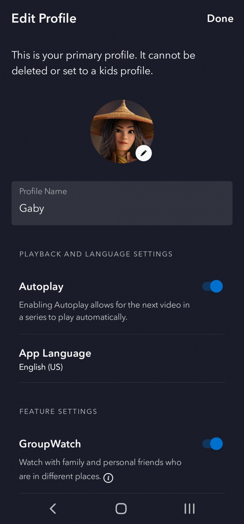  disney+ promijeni profil avatara