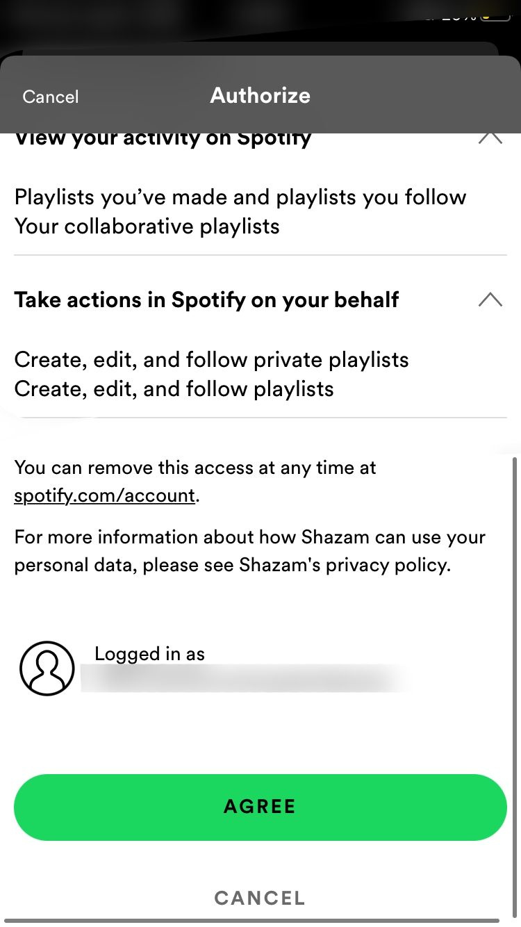   Spotify يأذن بالمطالبة على تطبيق shazam للجوّال