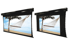 Revue des écrans Elite Screens Osprey Tension Dual Series