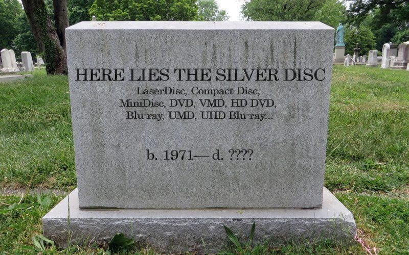 ¿Son los discos de plata más muertos que un Dodo?