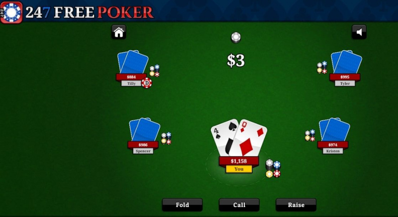   Online 247 poker kortspel webbplats
