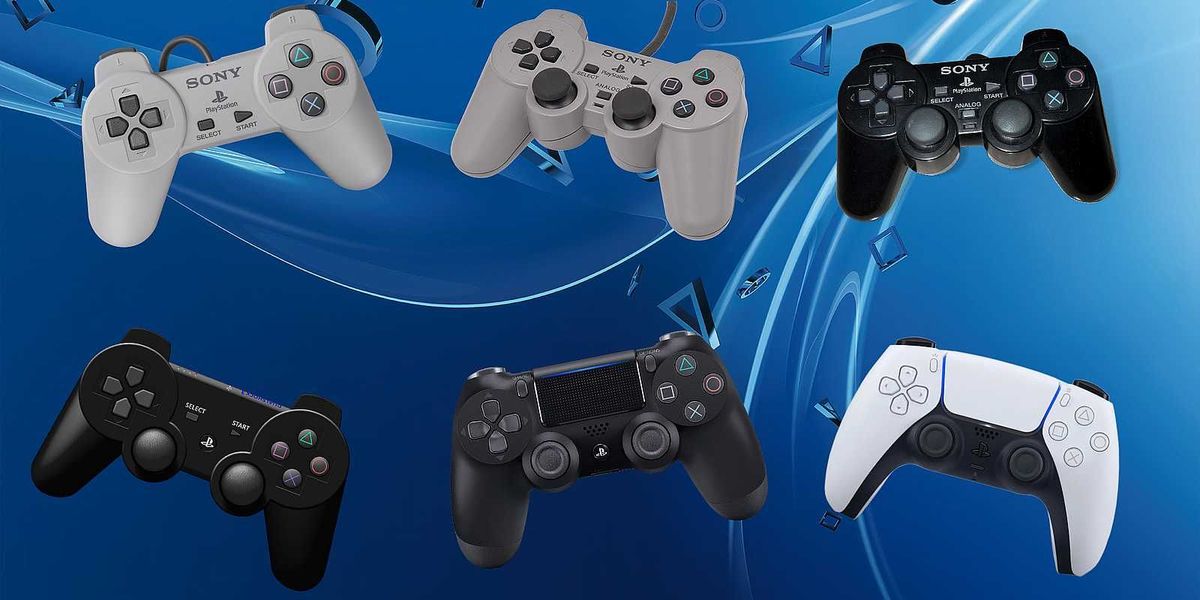 Kaip „PlayStation“ valdiklis vystėsi nuo PS1 iki PS5