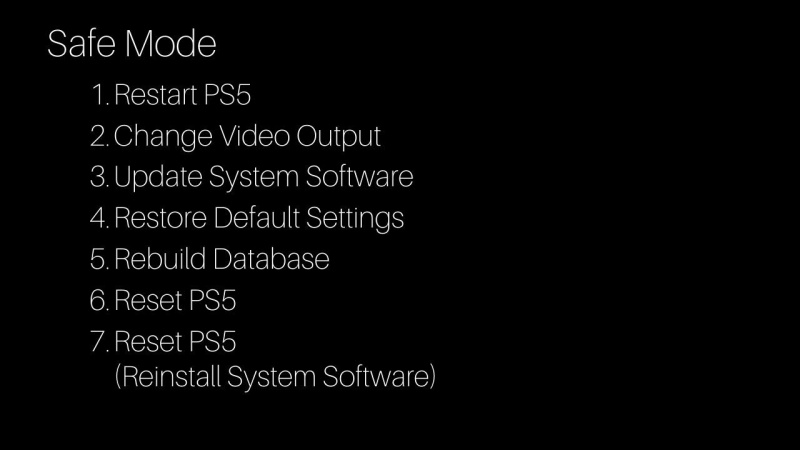 Vad är felsäkert läge på PS5? Hur man använder det