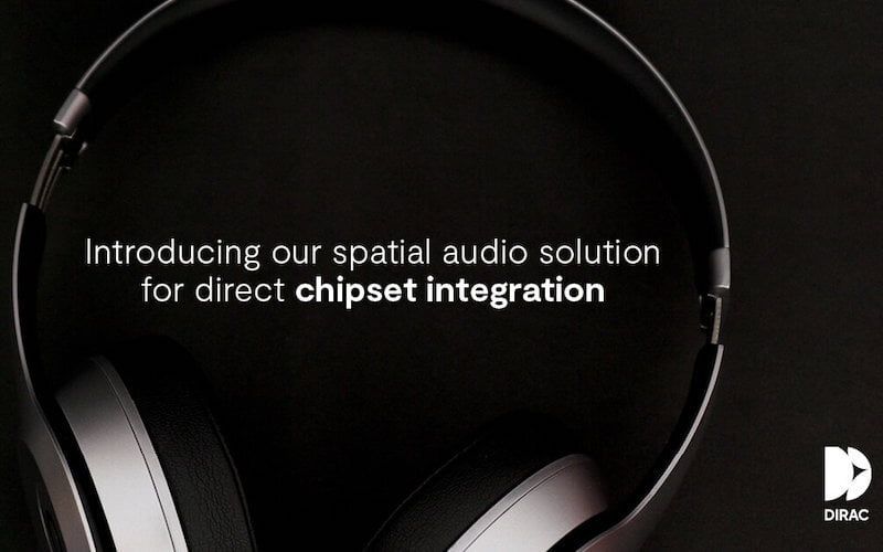 Dirac lança integração de solução de áudio espacial com DSPs Bluetooth