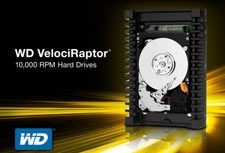 Disco rígido Western Digital VelociRaptor atinge novo pico de desempenho para PCs de home theater