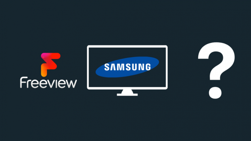 Minha TV Samsung tem Freeview?: Explicação