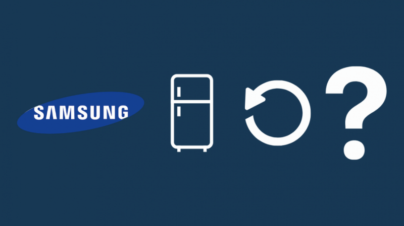 Comment réinitialiser un réfrigérateur Samsung en quelques secondes