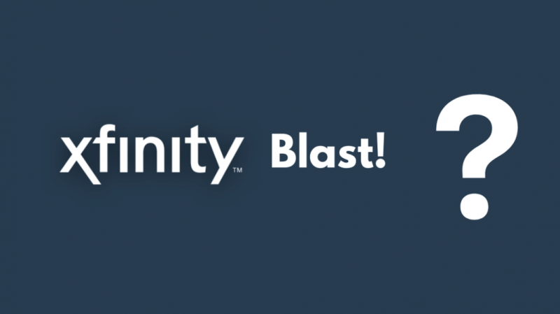Xfinity Blast: alles wat u moet weten