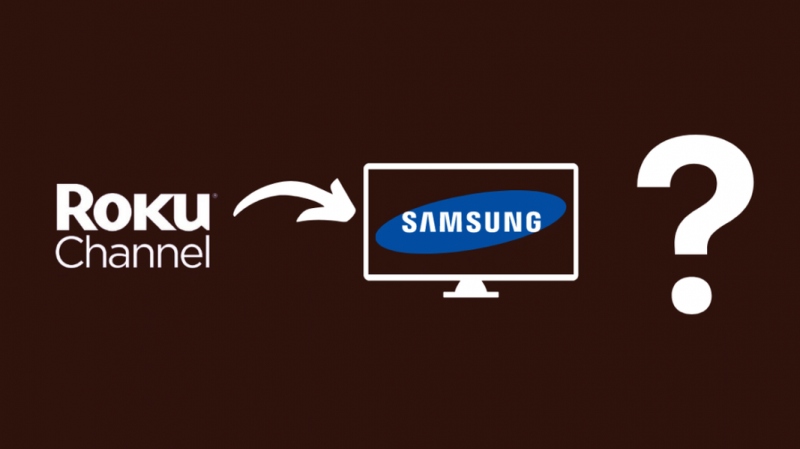 Har Samsung TV'er Roku?: Sådan installeres på få minutter