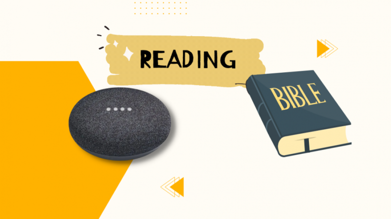 Google Home pot llegir la Bíblia? Aquí teniu el que heu de fer!