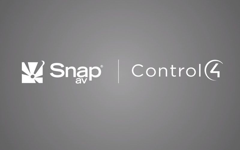 Fusion complète de Control4 et SnapAV