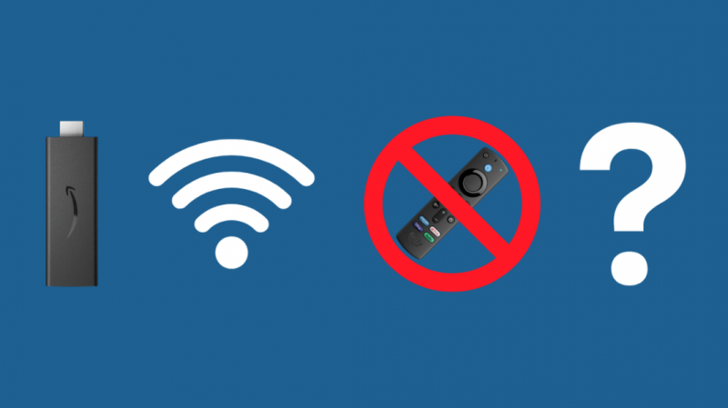 Kako povezati Firestick z WiFi brez daljinskega upravljalnika