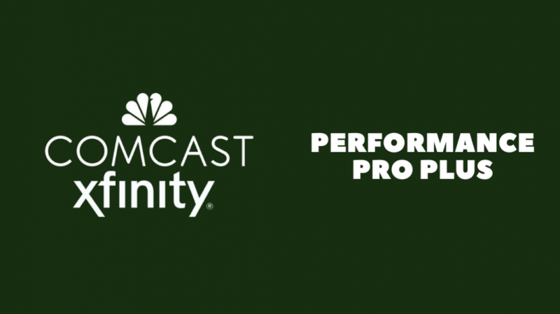 Comcast Performance Pro Plus/Blast! Ātruma plāni: paskaidrots
