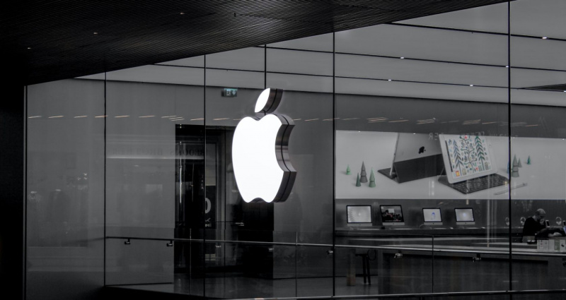   Zobrazení Apple Store