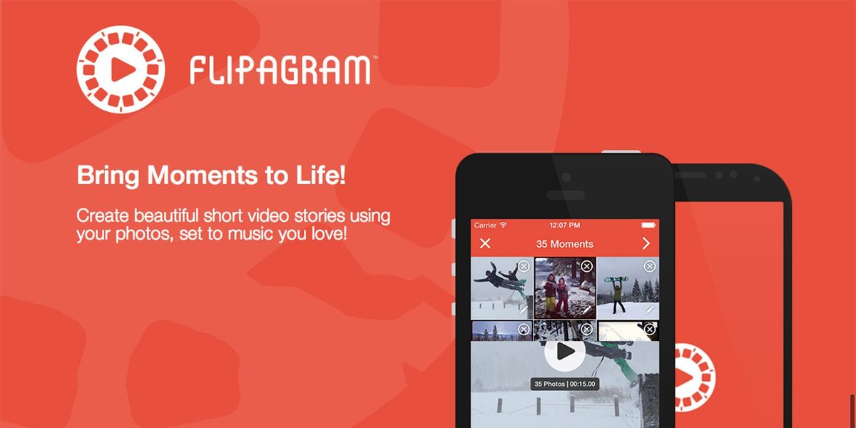 Erwecke deine Fotos auf Instagram und darüber hinaus mit Flipagram zum Leben